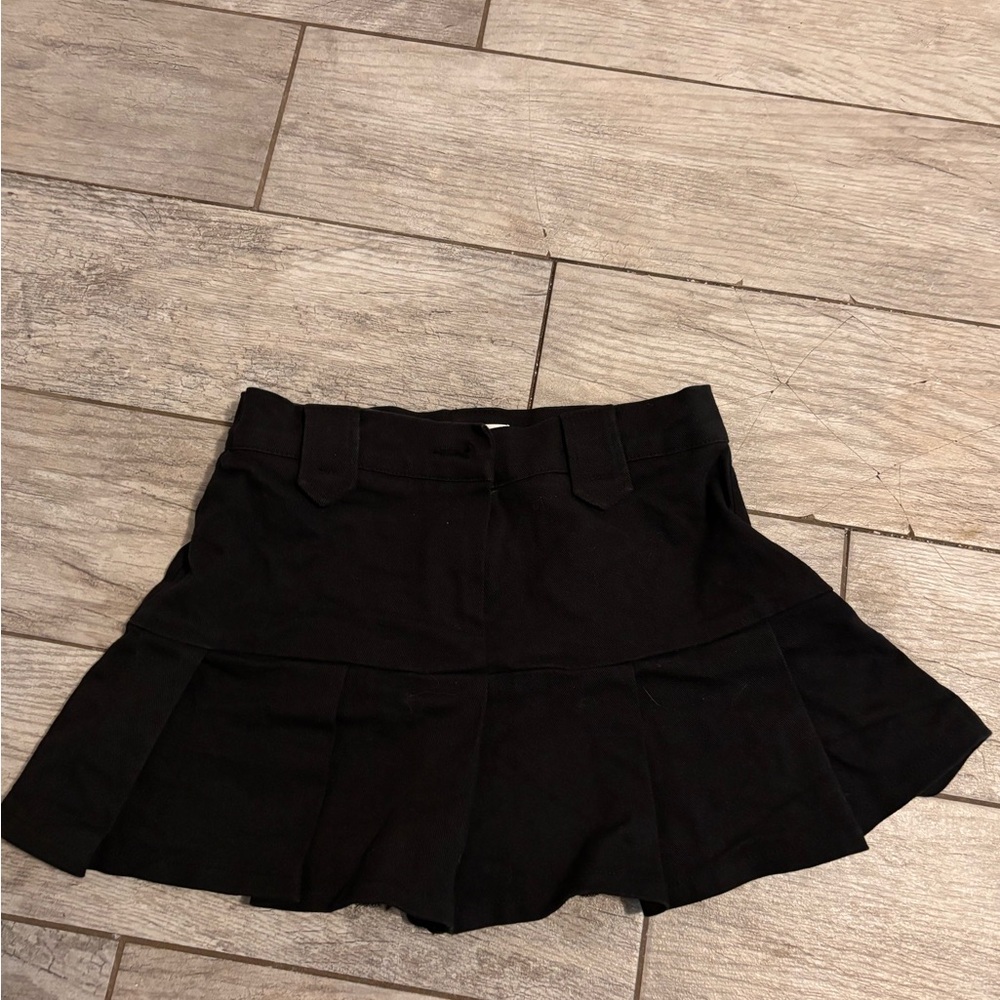 OAK + FORT Black Skater Skirt